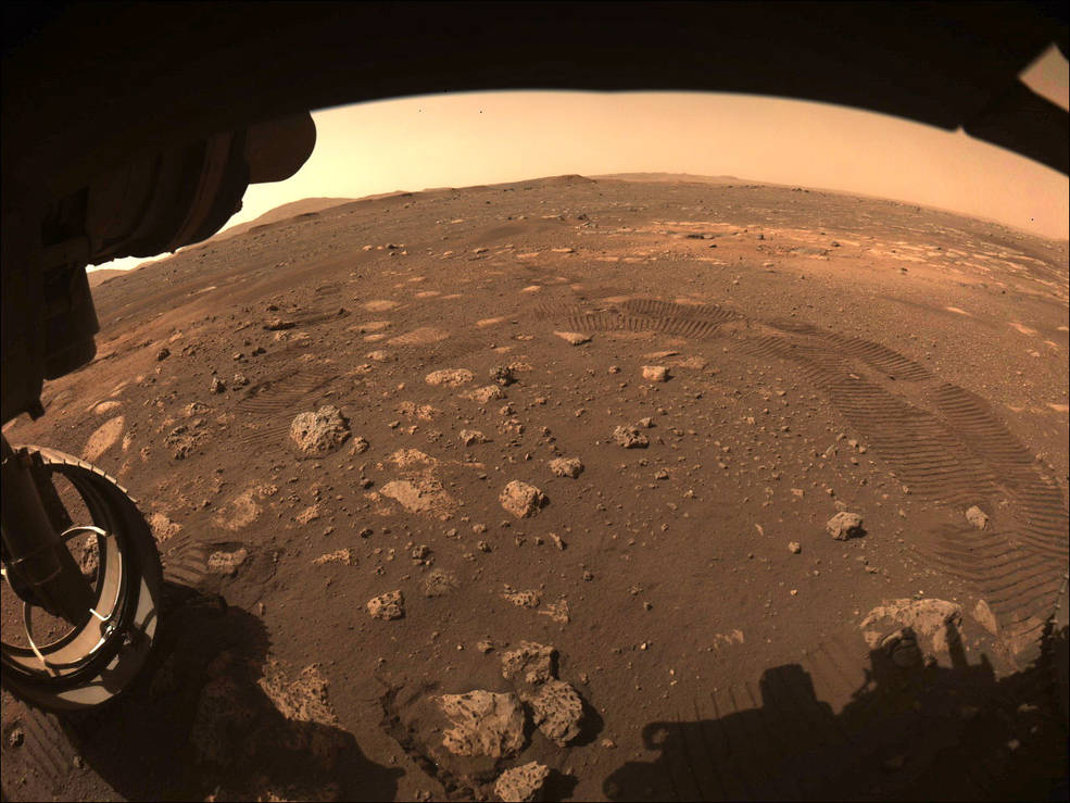 IMAGE OF MARS BY ROVER NASA