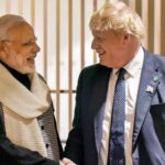 Narendra Modi Boris Johnson PTI