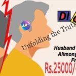 divorce pay allimony rs 25000 per month