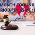 SIX MONTH COOLING OFF PERIOD SET ASIDE