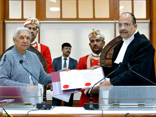 राजस्थान हाईकोर्ट के न्यायमूर्ति अरुण भंसाली ने इलाहाबाद उच्च न्यायालय के मुख्य न्यायाधीश के रूप में ली शपथ