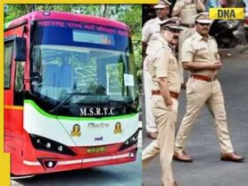 2721921 an accident occurred in maharashtra s nashik after a collision between an msrtc bus and a two wheeler