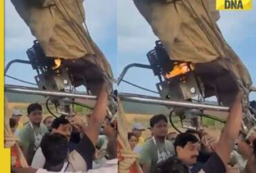 2722505 mp cm mohan yadav in hot air balloon